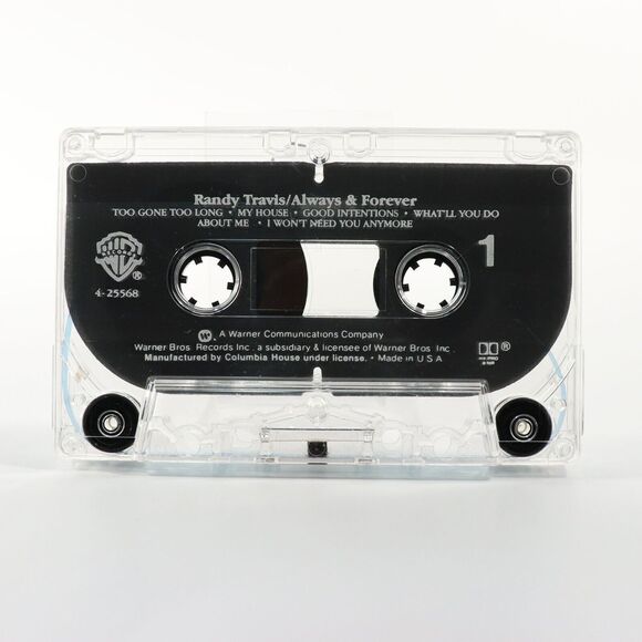 Always & Forever by Randy Travis (Cassette Tape, 1987, Warner Bros.) W4-25568 - Picture 4 of 6